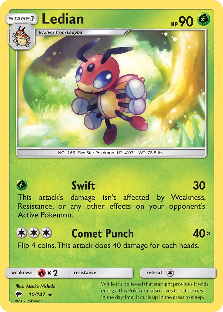 Ledian [Reverse Holo]